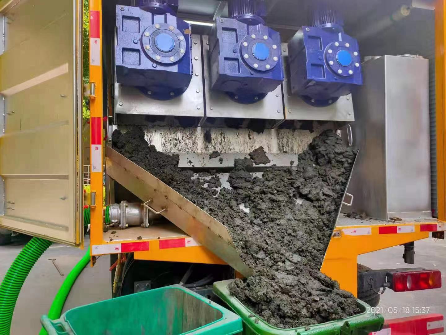 吴川化粪池清掏城市维护站-泥浆净化干湿分离处理